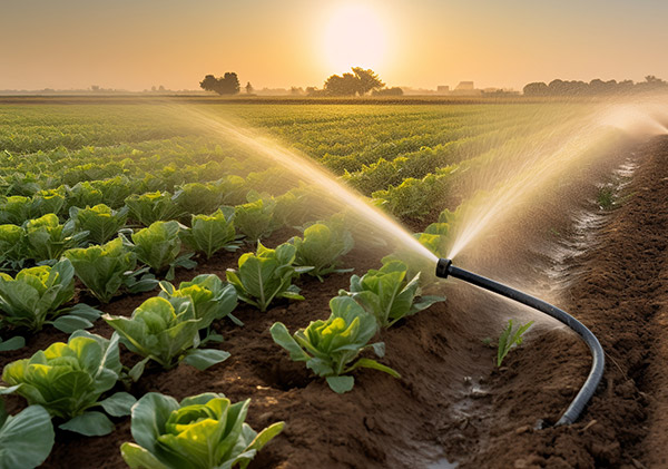 Agricultural irrigation pipelines