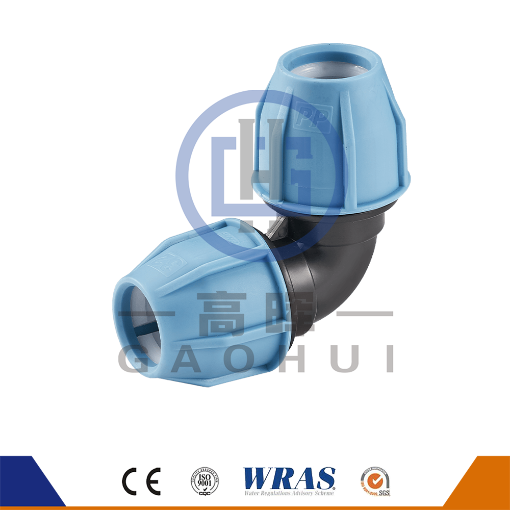 Round Head PP Equal elbow P-019