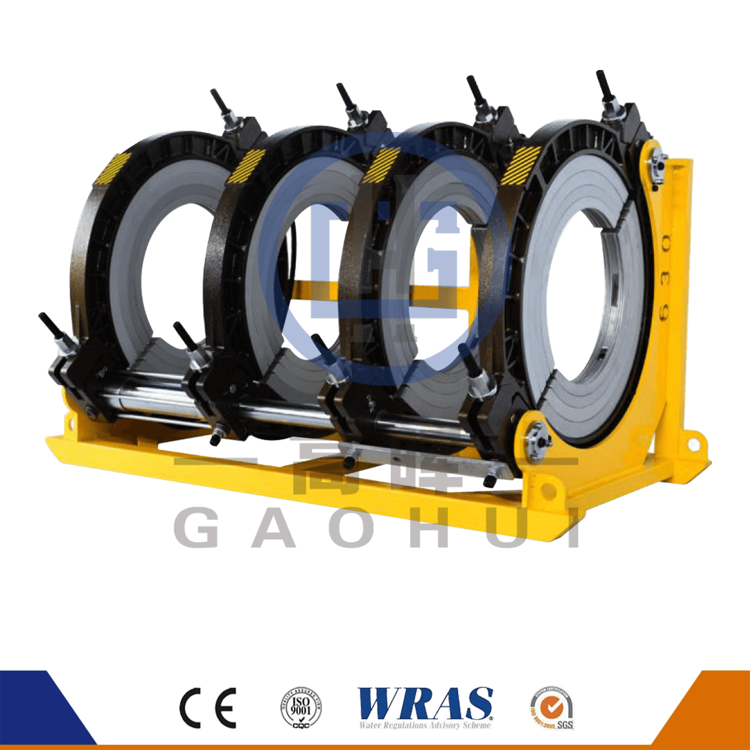 630 HDPE Pipe Hydraulic semi-automatic butt fusion welding machine