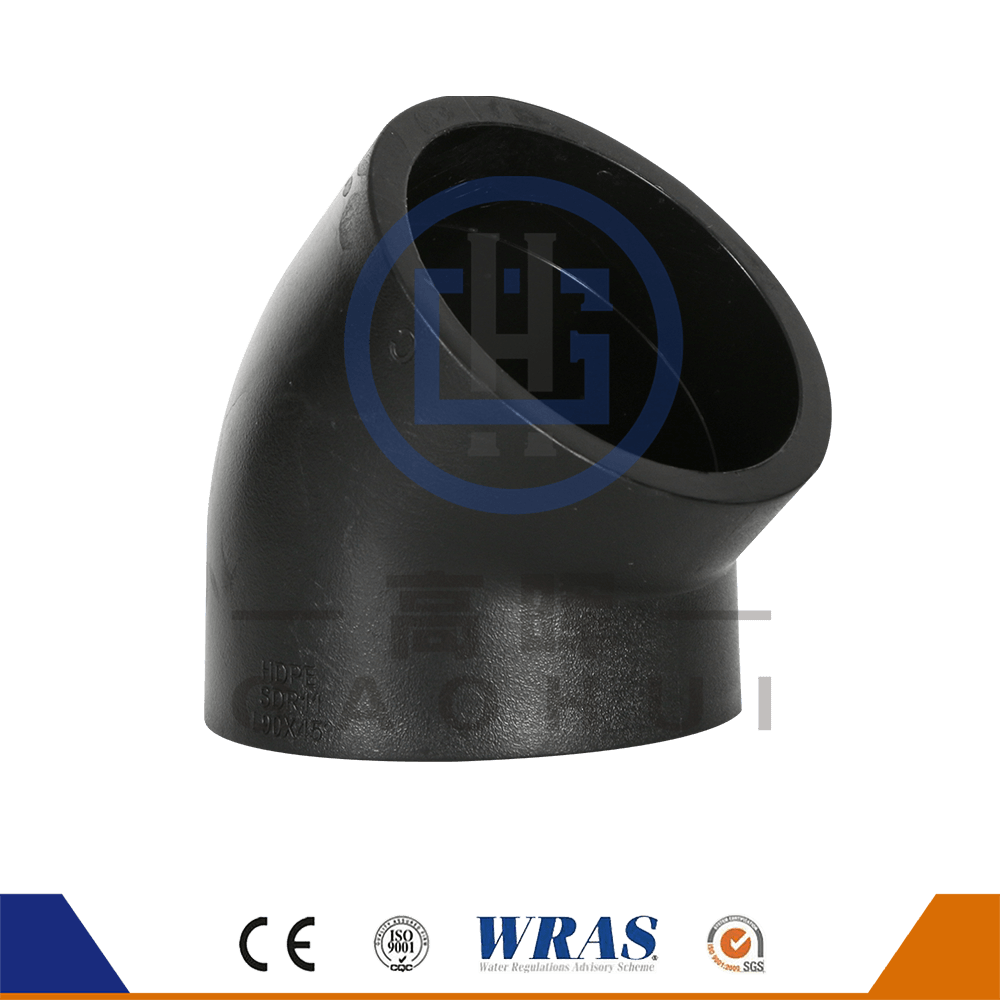 HDPE Socket fusion 45° elbow