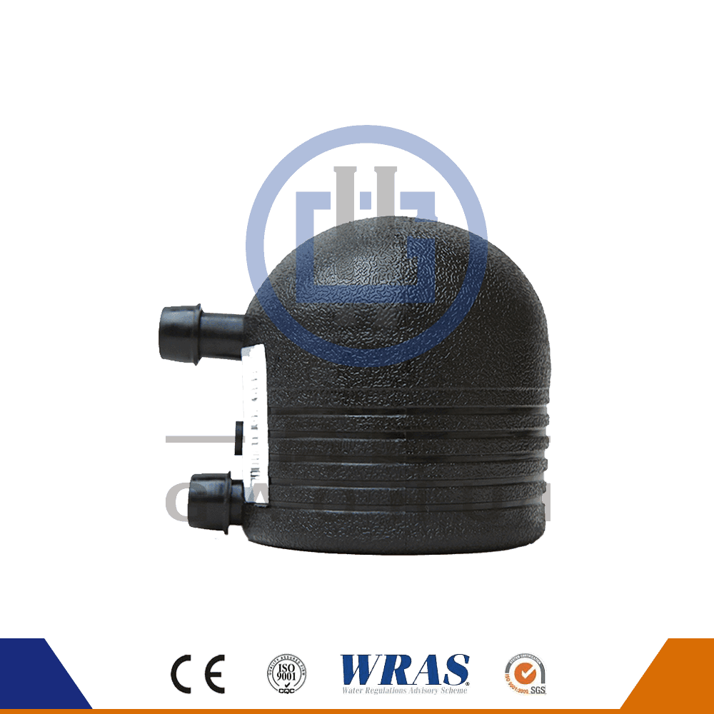 HDPE Moulded Electro Fusion End Cap HDPE Pipe End For Water Supply